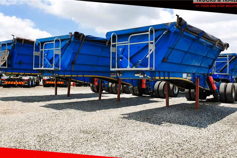 SA Truck Bodies Trailers Side tipper SA TRUCK BODIES 25 CUBE SIDE TIPPERS 2013