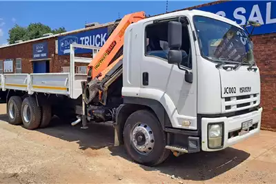 Isuzu Crane trucks Isuzu FTM 1200 Dropside 6x2 with Palfinger PK15500 2014 for sale by D and O truck and plant | AgriMag Marketplace