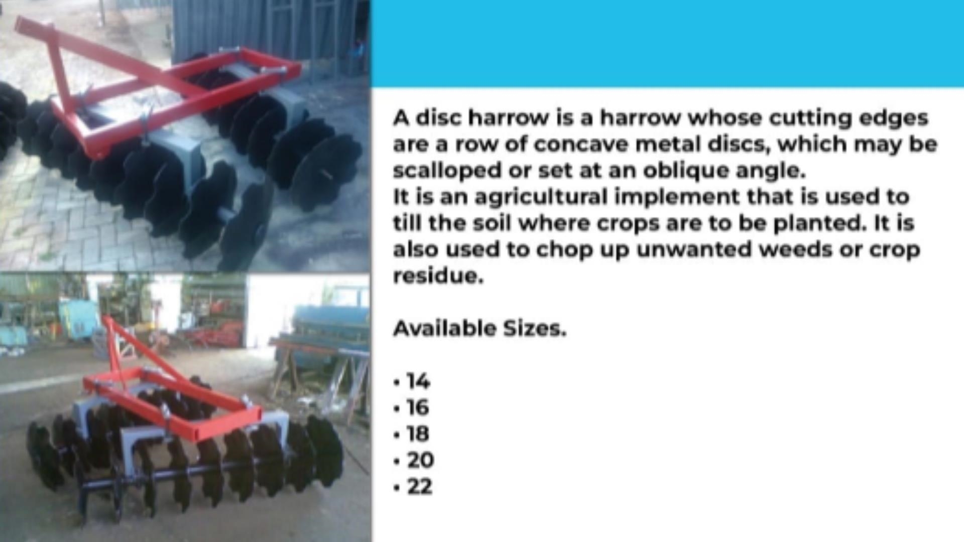 Tillage equipment Disc harrows standard / various sizes for sale by Alpha Damme | AgriMag Marketplace