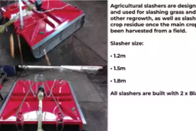 Haymaking and silage Slashers 1.2m / 1.5m / 1.8m for sale by Alpha Damme | AgriMag Marketplace
