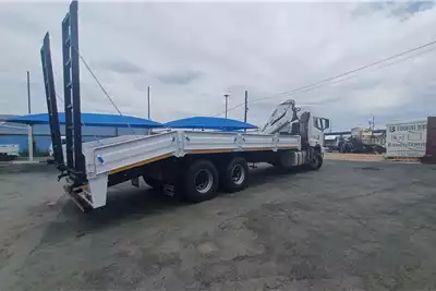 FAW Crane trucks FAW 420 14ton dropside with crane and rear ramps 2019 for sale by FAW Newlands   | Truck & Trailer Marketplace
