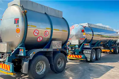 Tank Clinic Trailers Oil claded tanker Rosbys Stainless Steel Tanker & Pup Trailer 1998 for sale by Impala Truck Sales | Truck & Trailer Marketplace