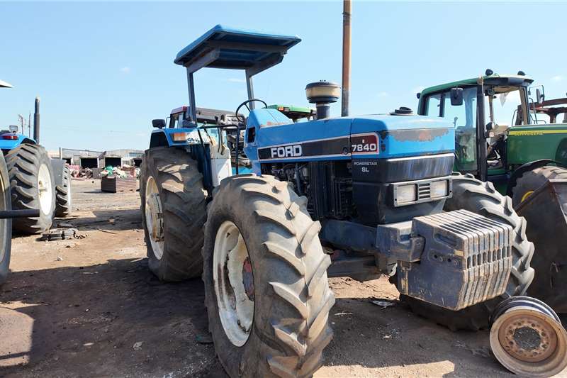 Ford Tractors 4WD tractors Ford 7840 Tractor Now stripping for spares.