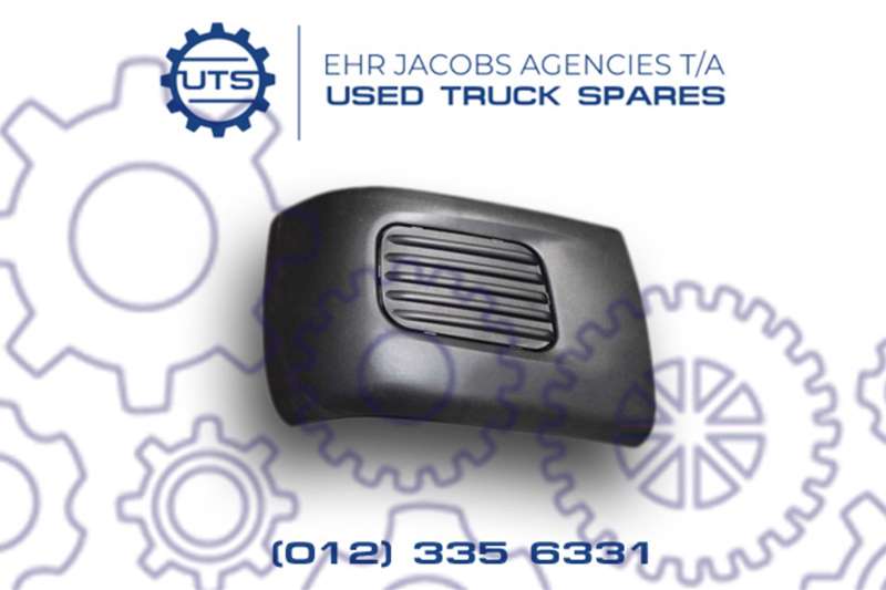Fuso Truck spares and parts Cab Canter FE4 130 Bumper Corner with Grille N 2015 for sale by ER JACOBS AGENCIES T A USED TRUCK SPARES | Truck & Trailer Marketplace