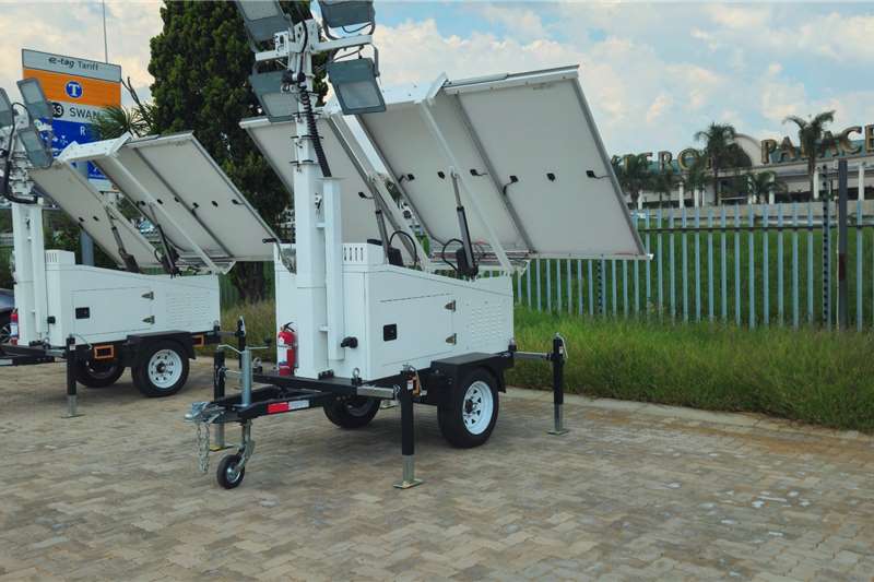 Global Trailers Light tower trailers Solar Mobile Trailer Light Tower 2024
