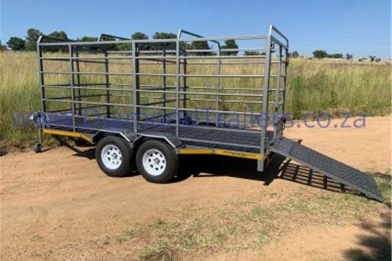Agricultural trailers Livestock trailers Newly built double axel cattle Trailers / livestoc for sale by Private Seller | Truck & Trailer Marketplace