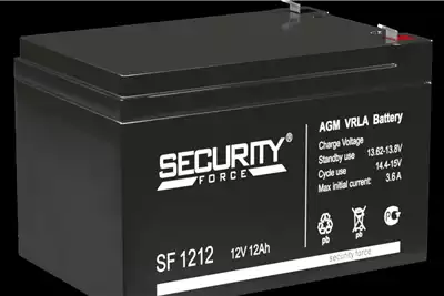 Technology and Power SF1212 - Security Force 12V 12AH Lead acid battery
