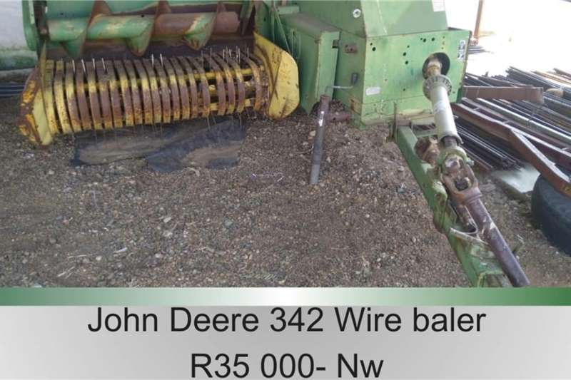 John Deere Haymaking and silage Square balers 342   Wire for sale by R3G Landbou Bemarking Agricultural Marketing | AgriMag Marketplace