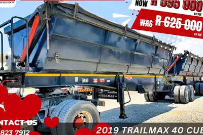 Trailers TRAILMAX 40 CUBE SIDE TIPPER 2019