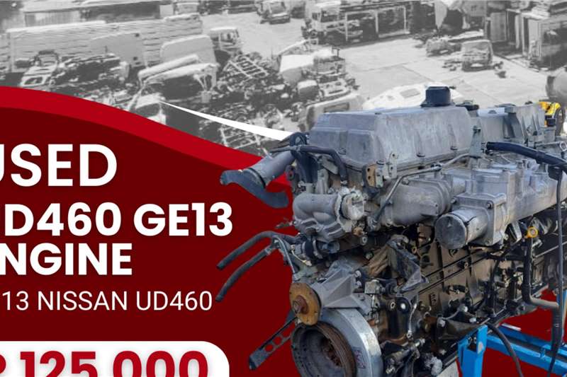 Nissan Truck spares and parts Engines Nissan UD460 GE13 Engine 2013