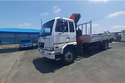 UD Crane trucks 2008 NISSAN UD 80 8 ton dropside with Cab mounted 2008 for sale by FAW Newlands   | Truck & Trailer Marketplace