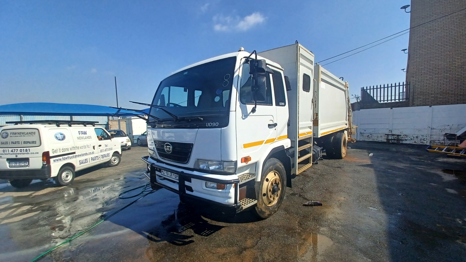 UD Garbage trucks Used UD90 Refuse compactor 4x2 2017 for sale by FAW Newlands   | Truck & Trailer Marketplace