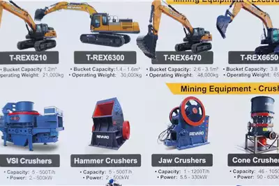 Revaro Mini excavators Various excavators for sale by Sturgess Agriculture | AgriMag Marketplace
