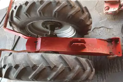 Trailer spares and accessories Hubs and wheels Short double Wheel Axle with Wheels for sale by Dirtworx | Truck & Trailer Marketplace
