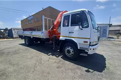 UD Crane trucks 2008 UD 80 8 ton dropside with FASSI13,5 ton/meter 2008 for sale by WJ de Beer Truck And Commercial | AgriMag Marketplace