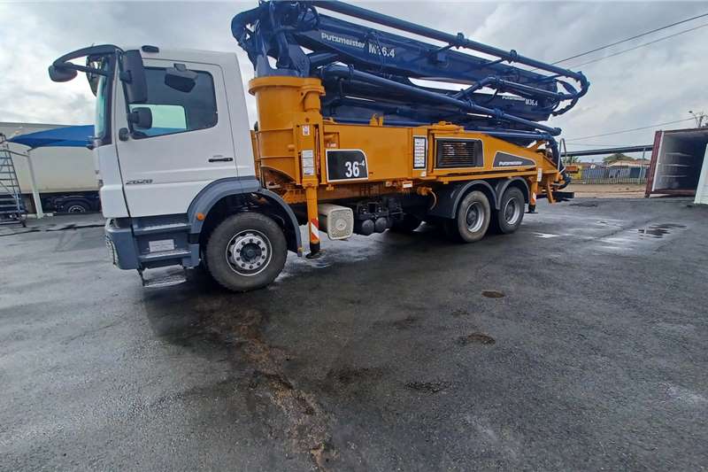 Concrete pump trucks in South Africa on Truck & Trailer Marketplace