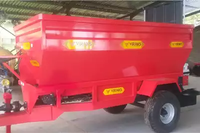 VIRAKS Spreaders Trailed spreaders 8 Cube Lime spreader for sale by FD Sturgess | AgriMag Marketplace