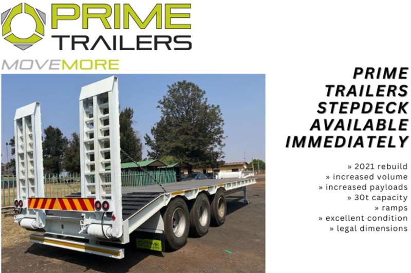 Prime Trailer Trailers Stepdeck 2021 Prime Trailers Stepdeck 2021