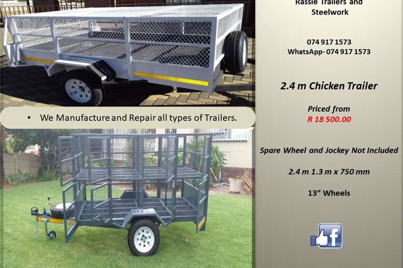 Agricultural trailers Livestock trailers Chicken Trailer NRCS approved