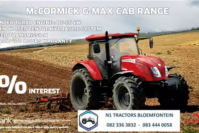 Tractors PROMO - McCormick G-Max Cab Range