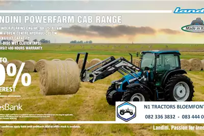 Tractors PROMO - Landini Powerfarm Cab Range