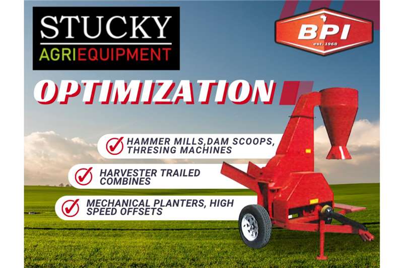 Other Haymaking and silage Hammer mills BPI   Contact Jimmy   076 135 6256