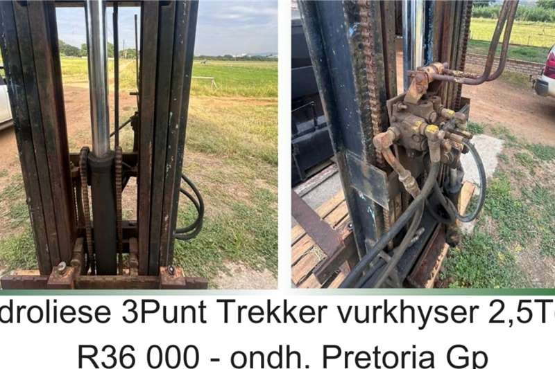 Forklifts hydraulic 3 point tractor mount   2.5 ton for sale by R3G Landbou Bemarking Agricultural Marketing | Truck & Trailer Marketplace
