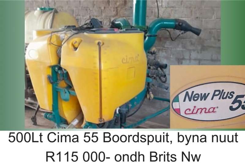 Spraying equipment Cima 55   500 lt   orchard sprayer for sale by R3G Landbou Bemarking Agricultural Marketing | AgriMag Marketplace