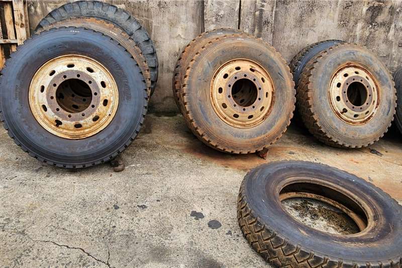 Truck spares and parts Tyres 12.00 R24 Wheels 7 to choose from for sale by Ocean Used Spares KZN | Truck & Trailer Marketplace