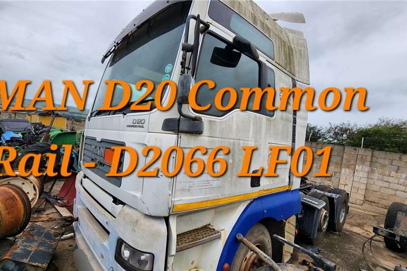 MAN Truck spares and parts MAN D20 Common Rail   D2066 LF01 stripping
