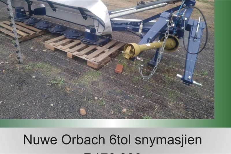 Haymaking and silage Disc mowers Orgach Agri   6 toll for sale by R3G Landbou Bemarking Agricultural Marketing | AgriMag Marketplace