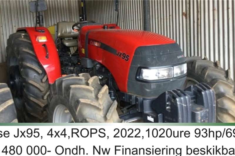 Case Tractors 4WD tractors JX 95   ROPS   93hp / 69kw 2022