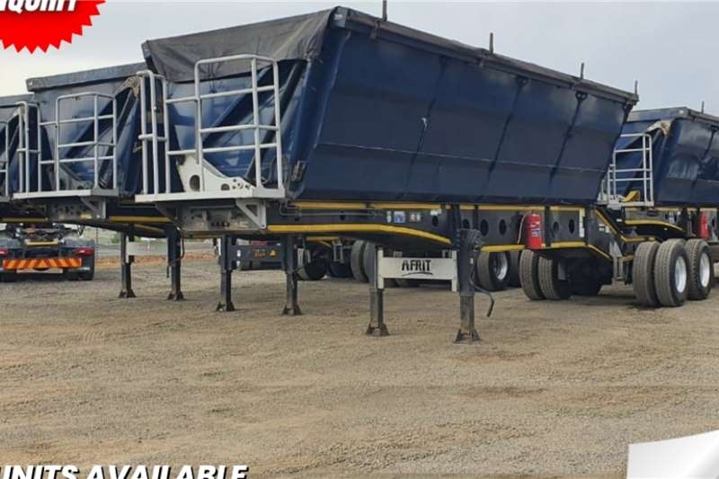 Afrit Trailers Side tipper VARIOUS 2014 TO 2022 AFRIT 45 CUBE SIDE TIPPERS 2014