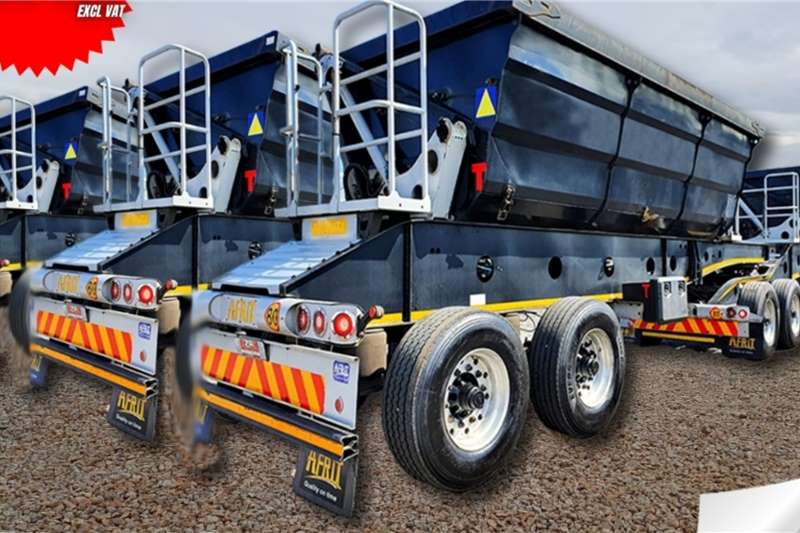 Afrit Trailers Side tipper VARIOUS AFRIT 25 CUBE SIDE TIPPERS 2020
