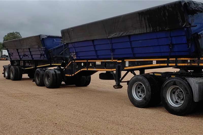 Leader Trailer Bodies Trailers Side tipper 45 Cube 2019