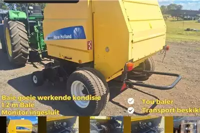 New Holland Harvesting equipment Grain harvesters New Holland BR550 Ronde Tou baler for sale by R64 Trade | AgriMag Marketplace