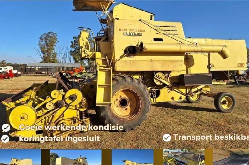 New Holland Harvesting equipment Grain harvesters Clayson 135 Stroper met koringtafel