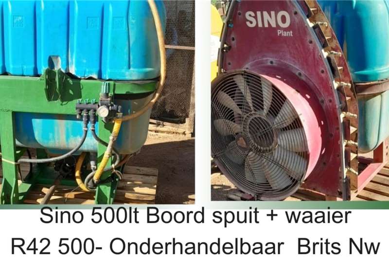 Sino Plant Spraying equipment Mounted sprayers orchard   500 liter for sale by R3G Landbou Bemarking Agricultural Marketing | AgriMag Marketplace