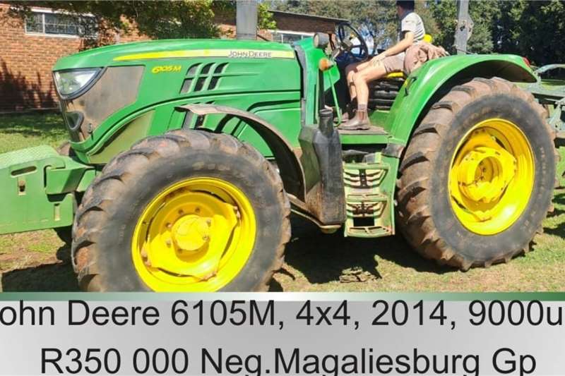 John Deere Tractors 4WD tractors 6105M 2014