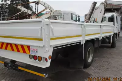 Hino Crane trucks HINO 15 257 DROPSIDE WITH SE130 CRANE 3 EXT 2007 for sale by Isando Truck and Trailer | Truck & Trailer Marketplace