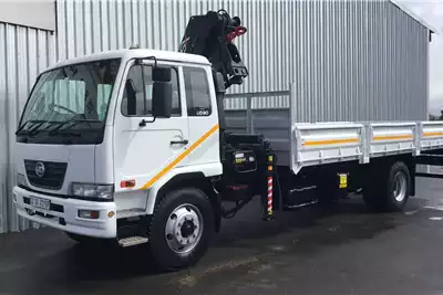 Nissan Crane trucks 2012 Nissan UD90 Dropside with 17.5T Hiab Crane 2012 for sale by Nationwide Trucks | Truck & Trailer Marketplace