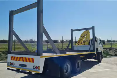 UD Crane trucks 2015 UD90 FlatDeck & Tag Axle with Rear Cab Crane 2015 for sale by UD Trucks Cape Town | AgriMag Marketplace