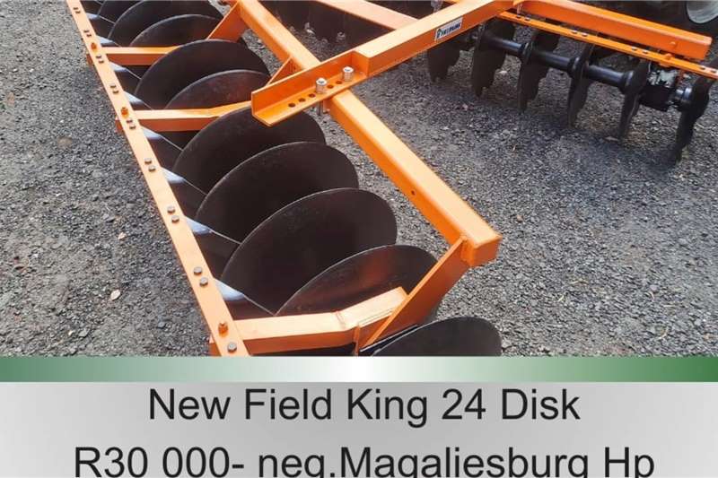 Other Tillage equipment Disc harrows Fieldking 24 disc for sale by R3G Landbou Bemarking Agricultural Marketing | AgriMag Marketplace
