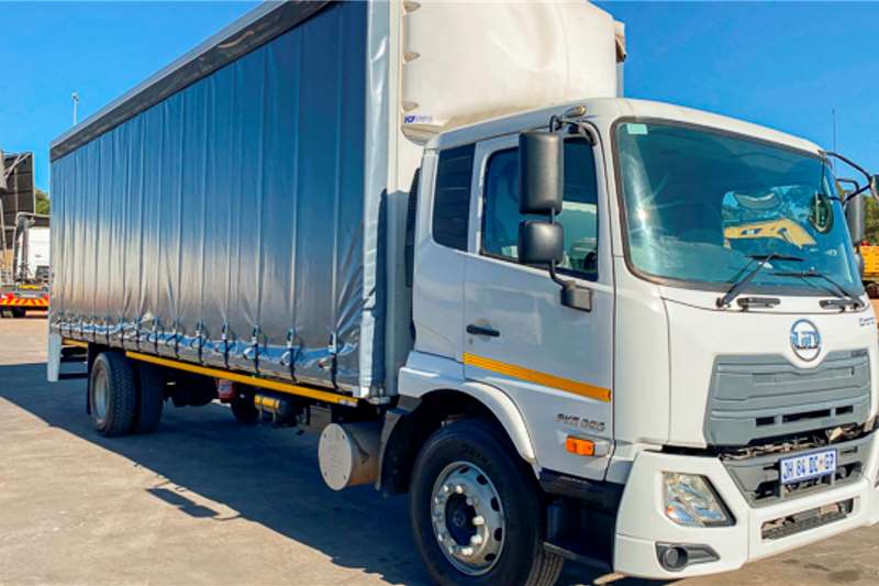 UD Curtain side trucks Croner PKE 250 Curtainside 2019