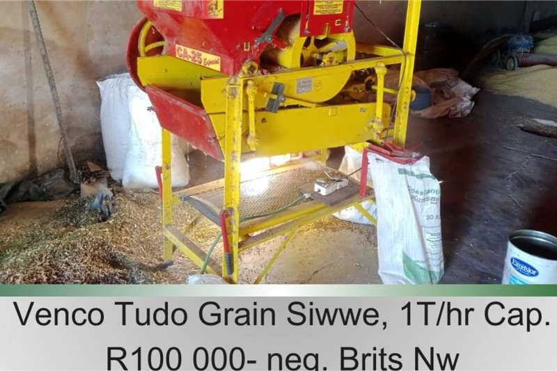 Haymaking and silage Vence Tudo grain sieves   1 T/hr Cap