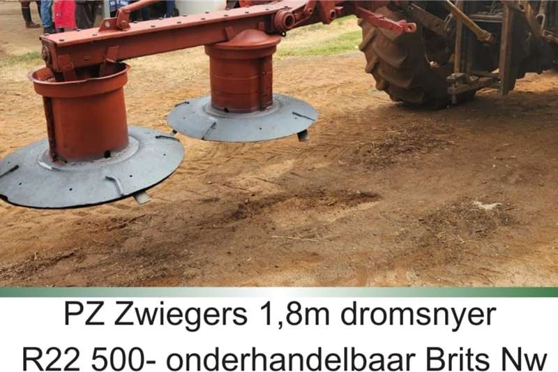 Haymaking and silage Disc mowers PZ Zwiegers   1.8m for sale by R3G Landbou Bemarking Agricultural Marketing | AgriMag Marketplace