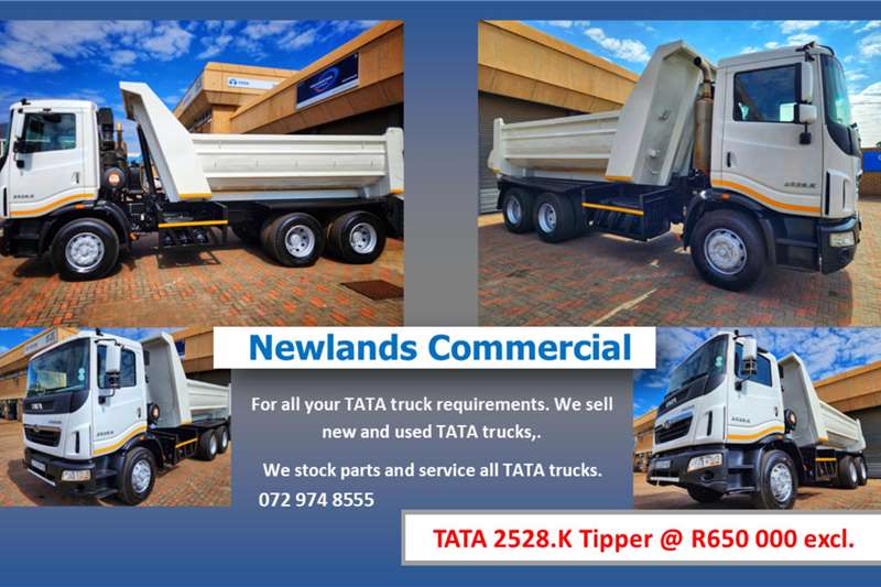 Tata Tipper trucks 2528.K 10 Cube Tipper 2019