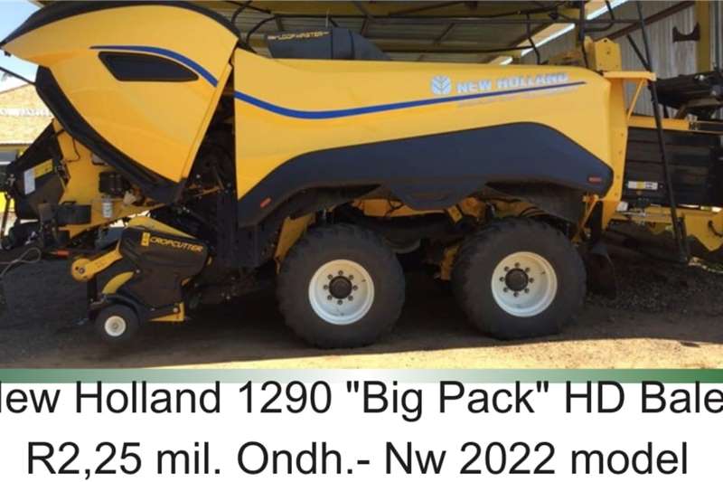 New Holland Haymaking and silage Square balers 1290 Big Pack   HD 2022 for sale by R3G Landbou Bemarking Agricultural Marketing | AgriMag Marketplace