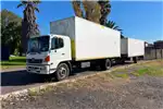Box Trucks Hino 500 dropside with trailer 2014