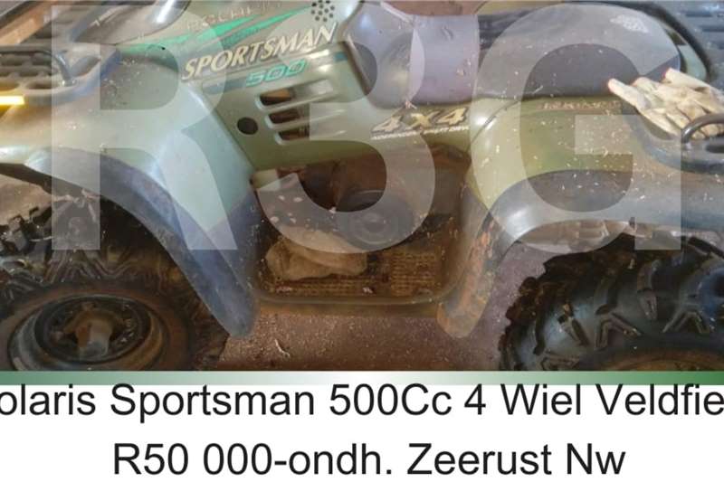 ATVs Four wheel drive Polaris Sportsman 500cc for sale by R3G Landbou Bemarking Agricultural Marketing | Truck & Trailer Marketplace